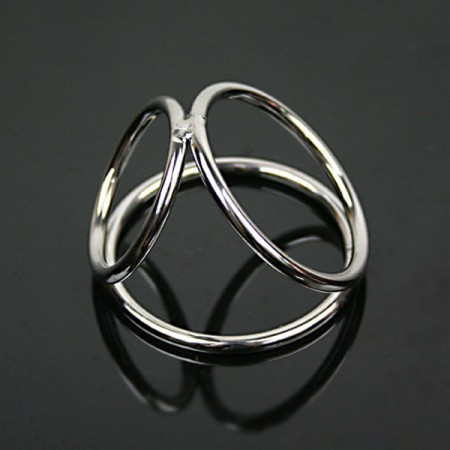 Stainless Steel Penis Ring Cock Ring Sex Toy for Men-Large SKU:74103 € 9.55