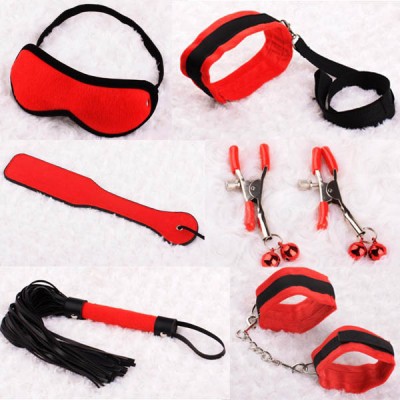 6-in-1 Sex Toys-Black + Red SKU:78266 € 16.80