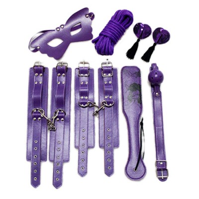 7-in-1 Sex Leather-Purple SKU:63014 € 21.25